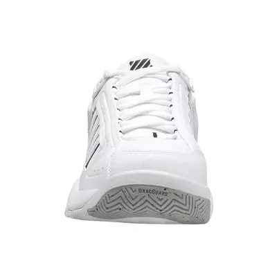 K-Swiss Mens Defier RS Tennis Shoes - White/Black 3 K-Swiss Mens Defier RS Tennis Shoes - White/Black - Image 3