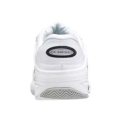 K-Swiss Mens Defier RS Tennis Shoes - White/Black 4 K-Swiss Mens Defier RS Tennis Shoes - White/Black - Image 4