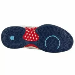 K-Swiss Mens Hypercourt Express 2 Tennis Shoes - Blue Opal/Lollipop -K-Swiss Sotre 06613 146 D