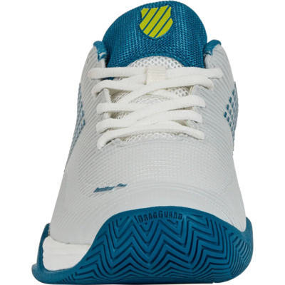 K-Swiss Mens Hypercourt Express 2 Tennis Shoes - Brilliant White/Celestial/Evening Primrose 2 K-Swiss Mens Hypercourt Express 2 Tennis Shoes - Brilliant White/Celestial/Evening Primrose - Image 2