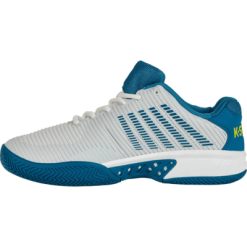 K-Swiss Mens Hypercourt Express 2 Tennis Shoes - Brilliant White/Celestial/Evening Primrose 8 K-Swiss Mens Hypercourt Express 2 Tennis Shoes - Brilliant White/Celestial/Evening Primrose -K-Swiss Sotre 06613136 C