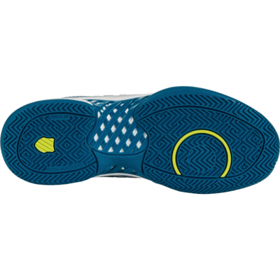 K-Swiss Mens Hypercourt Express 2 Tennis Shoes - Brilliant White/Celestial/Evening Primrose 5 K-Swiss Mens Hypercourt Express 2 Tennis Shoes - Brilliant White/Celestial/Evening Primrose - Image 5