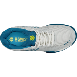 K-Swiss Mens Hypercourt Express 2 Tennis Shoes - Brilliant White/Celestial/Evening Primrose 11 K-Swiss Mens Hypercourt Express 2 Tennis Shoes - Brilliant White/Celestial/Evening Primrose -K-Swiss Sotre 06613136 F
