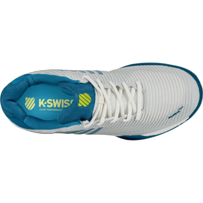 K-Swiss Mens Hypercourt Express 2 Tennis Shoes - Brilliant White/Celestial/Evening Primrose 6 K-Swiss Mens Hypercourt Express 2 Tennis Shoes - Brilliant White/Celestial/Evening Primrose - Image 6