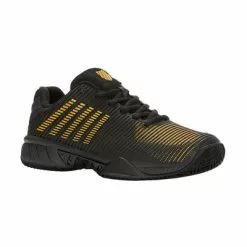 K-Swiss Mens Hypercourt Express 2 HB Tennis Shoes - Moonless Night/Amber Yellow -K-Swiss Sotre 06614 071 C