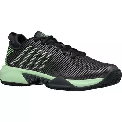 K-Swiss Mens Hypercourt Supreme HB Tennis Shoes - Blue Graphite/Green 2 K-Swiss Mens Hypercourt Supreme HB Tennis Shoes - Blue Graphite/Green - Image 2