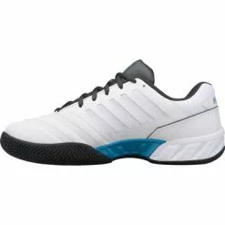 K-Swiss Mens Bigshot Light 4 Tennis Shoes - White/Blue -K-Swiss Sotre 06989130 E