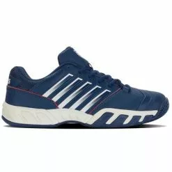 K-Swiss Mens Bigshot Light 4 Omni Tennis Shoes - Blue Opal/Lollipop