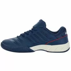 K-Swiss Mens Bigshot Light 4 Omni Tennis Shoes - Blue Opal/Lollipop 9 K-Swiss Mens Bigshot Light 4 Omni Tennis Shoes - Blue Opal/Lollipop -K-Swiss Sotre 06989418 E