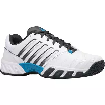 K-Swiss Mens Bigshot Light 4 Omni Tennis Shoes - White/Blue 2 K-Swiss Mens Bigshot Light 4 Omni Tennis Shoes - White/Blue - Image 2