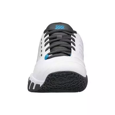K-Swiss Mens Bigshot Light 4 Omni Tennis Shoes - White/Blue 3 K-Swiss Mens Bigshot Light 4 Omni Tennis Shoes - White/Blue - Image 3