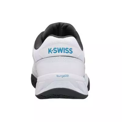 K-Swiss Mens Bigshot Light 4 Omni Tennis Shoes - White/Blue 4 K-Swiss Mens Bigshot Light 4 Omni Tennis Shoes - White/Blue - Image 4