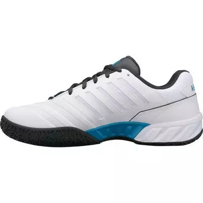 K-Swiss Mens Bigshot Light 4 Omni Tennis Shoes - White/Blue 5 K-Swiss Mens Bigshot Light 4 Omni Tennis Shoes - White/Blue - Image 5