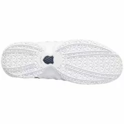 K-Swiss Mens Court Prestir Omni Tennis Shoes - White/Navy -K-Swiss Sotre 07390109 C