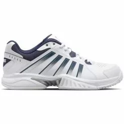 K-Swiss Mens Receiver V Omni Tennis Shoes - White/Navy