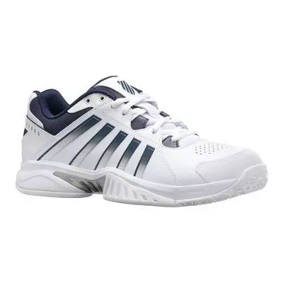 K-Swiss Mens Receiver V Omni Tennis Shoes - White/Navy 5 K-Swiss Mens Receiver V Omni Tennis Shoes - White/Navy - Image 5