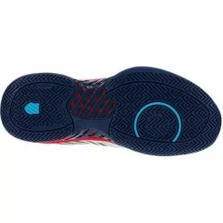 K-Swiss Mens Express Light 3 Tennis Shoes - White/Opal Blue -K-Swiss Sotre 08562176 D