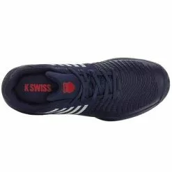 K-Swiss Mens Express Light 3 HB Tennis Shoes - Peacoat/Mars Red -K-Swiss Sotre 08563402 C