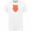 K-Swiss Mens Hypercourt Logo Tee 2 - White/Spicy Orange