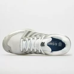K-Swiss Hypercourt Express Men's Glacier Gray/White/Silver -K-Swiss Sotre 114250 2