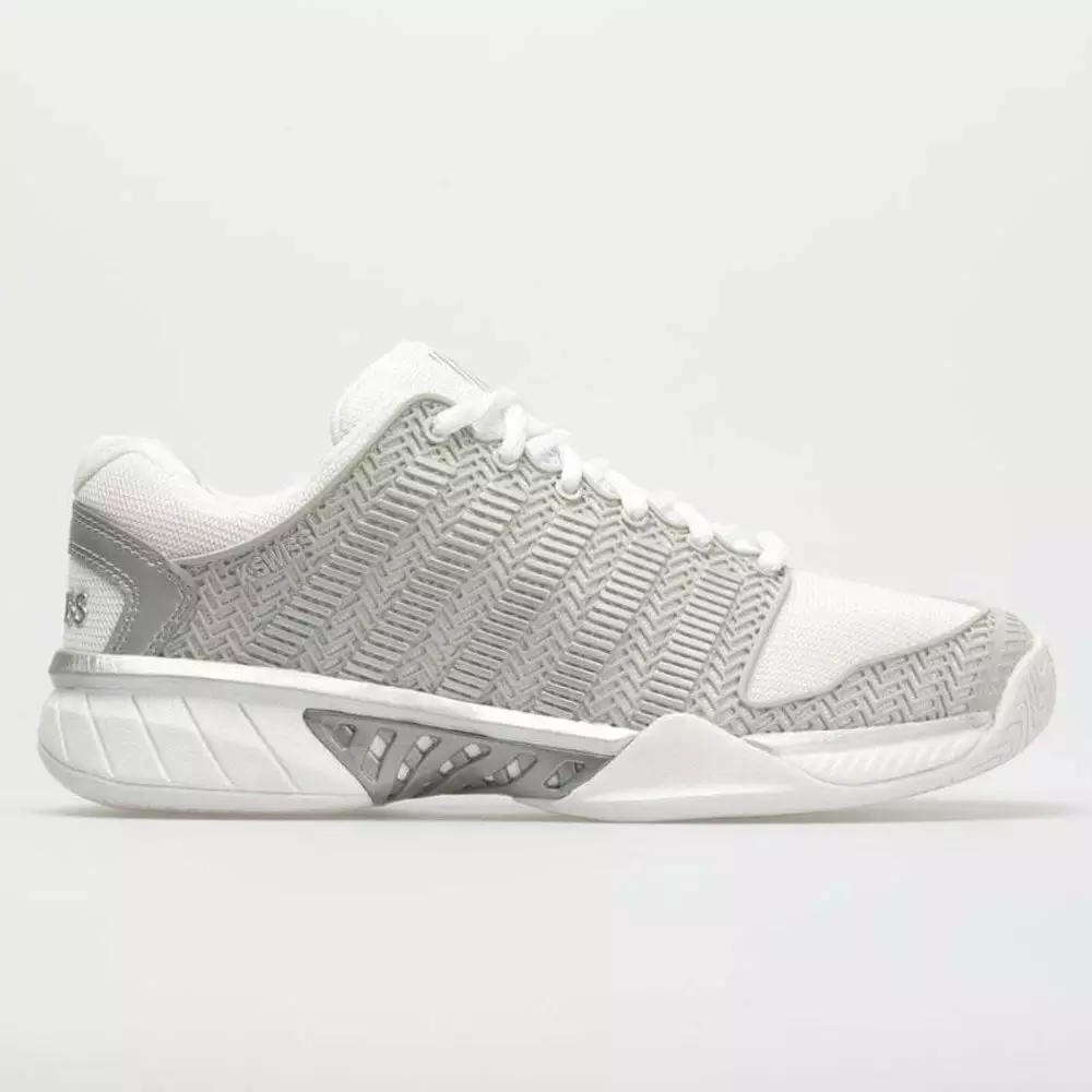 K-Swiss Hypercourt Express Women's White/Silver 1 K-Swiss Hypercourt Express Women's White/Silver