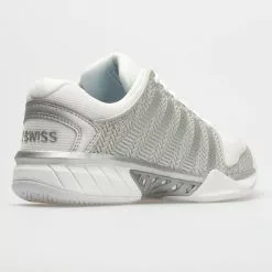 K-Swiss Hypercourt Express Women's White/Silver 11 K-Swiss Hypercourt Express Women's White/Silver -K-Swiss Sotre 114259 6