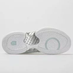 K-Swiss Hypercourt Supreme Women's Barely Blue/White/Blue Glow -K-Swiss Sotre 115638 4