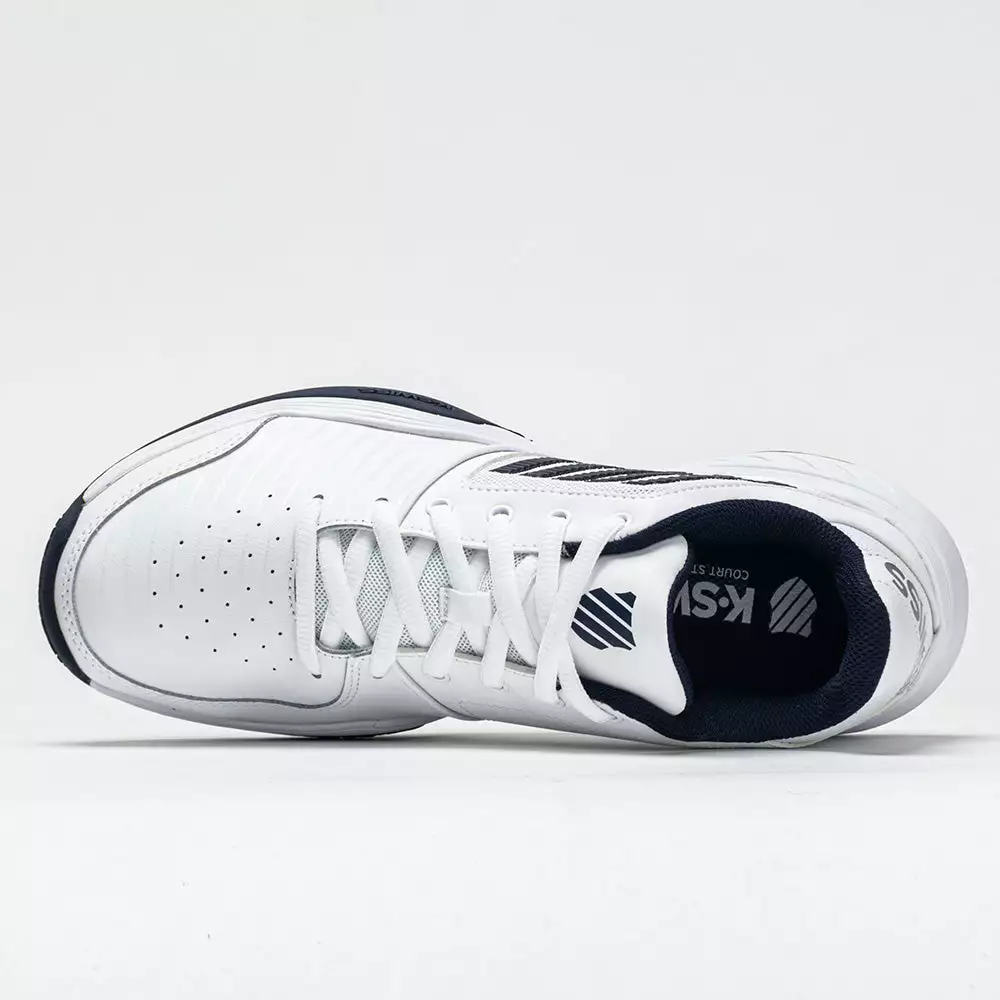 K-Swiss Court Express Men's White/Navy 3 K-Swiss Court Express Men's White/Navy - Image 3