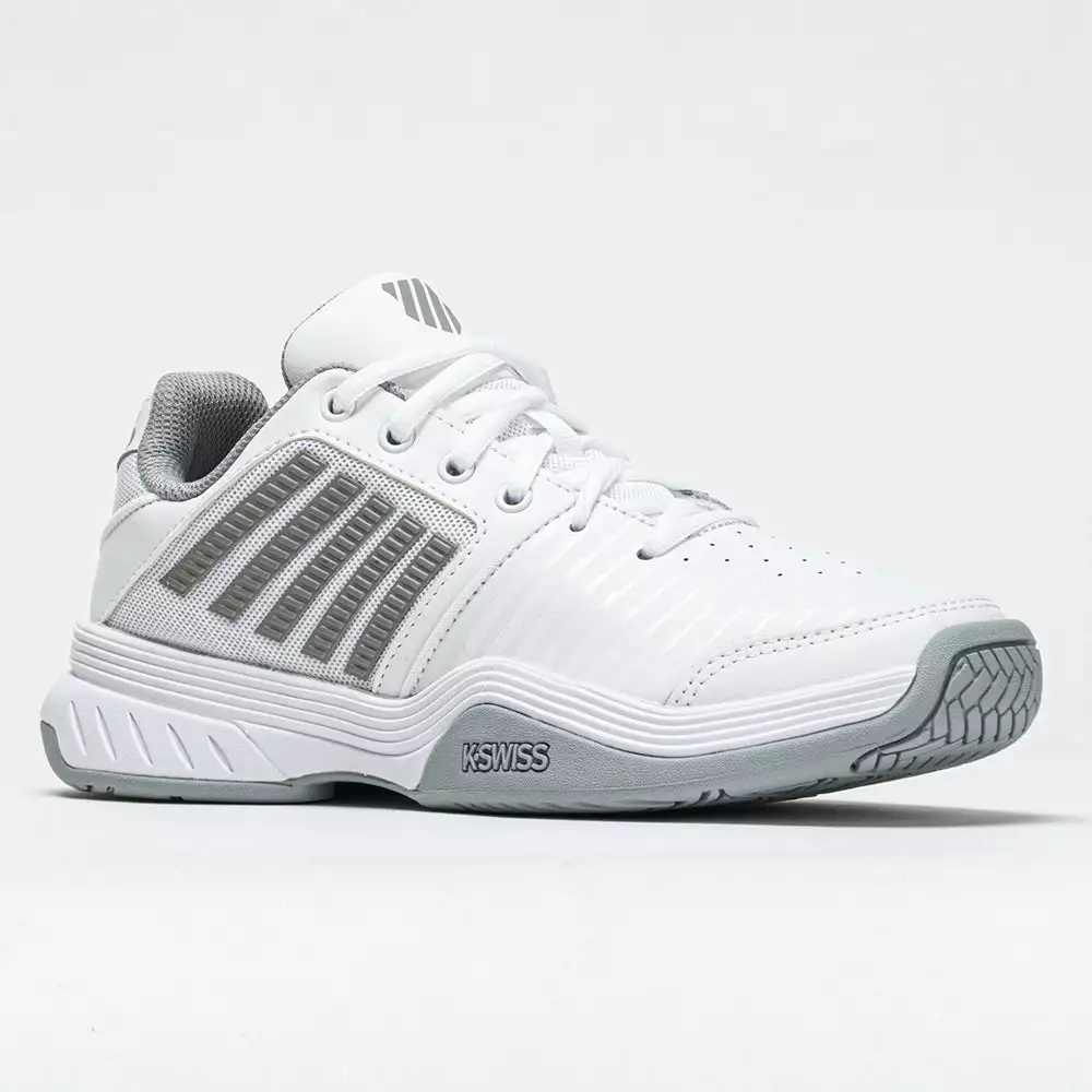 K-Swiss Court Express Women's White/Highrise/Silver 5 K-Swiss Court Express Women's White/Highrise/Silver - Image 5