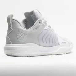 K-Swiss Ultrashot Team Women's White/Lunar Rock/Silver -K-Swiss Sotre 116659 6