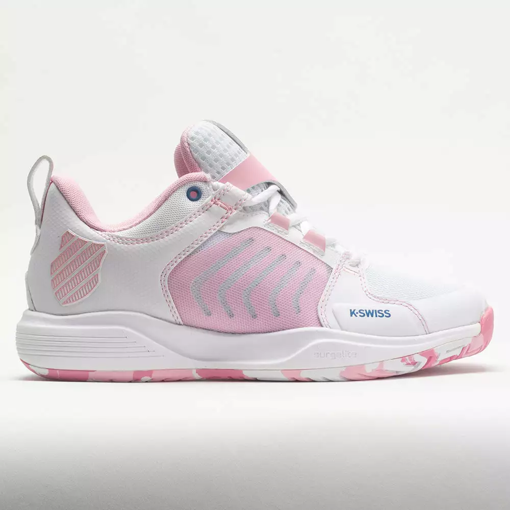 K-Swiss Ultrashot Team Women's White/Orchid Pink/Star Sapphire 1 K-Swiss Ultrashot Team Women's White/Orchid Pink/Star Sapphire