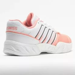 K-Swiss Bigshot Light 4 Women's Peach Amber/White/Asphalt -K-Swiss Sotre 116675 6