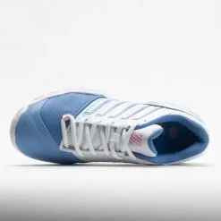K-Swiss Bigshot Light 4 Women's Silver Lake Blue/White/Orchid Pink -K-Swiss Sotre 116676 2