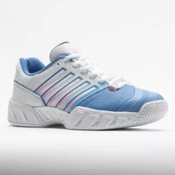K-Swiss Bigshot Light 4 Women's Silver Lake Blue/White/Orchid Pink -K-Swiss Sotre 116676 5