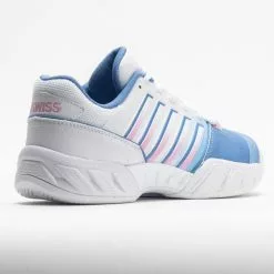 K-Swiss Bigshot Light 4 Women's Silver Lake Blue/White/Orchid Pink -K-Swiss Sotre 116676 6