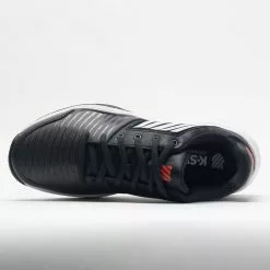 K-Swiss Court Express Men's Jet Black/White/Spicy Orange -K-Swiss Sotre 116677 2