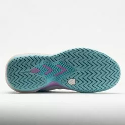 K-Swiss Ultrashot 3 Women's Brilliant White/Angel Blue/Sheer Lilac 9 K-Swiss Ultrashot 3 Women's Brilliant White/Angel Blue/Sheer Lilac -K-Swiss Sotre 116899 4