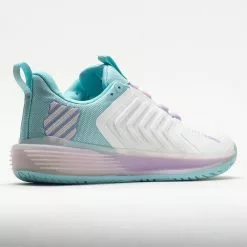 K-Swiss Ultrashot 3 Women's Brilliant White/Angel Blue/Sheer Lilac 11 K-Swiss Ultrashot 3 Women's Brilliant White/Angel Blue/Sheer Lilac -K-Swiss Sotre 116899 6