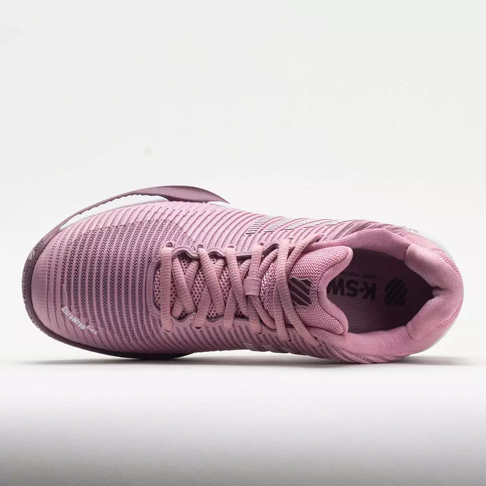 K-Swiss Hypercourt Express 2 Women's Cameo Pink/Grape Nectar/Orchid 3 K-Swiss Hypercourt Express 2 Women's Cameo Pink/Grape Nectar/Orchid - Image 3