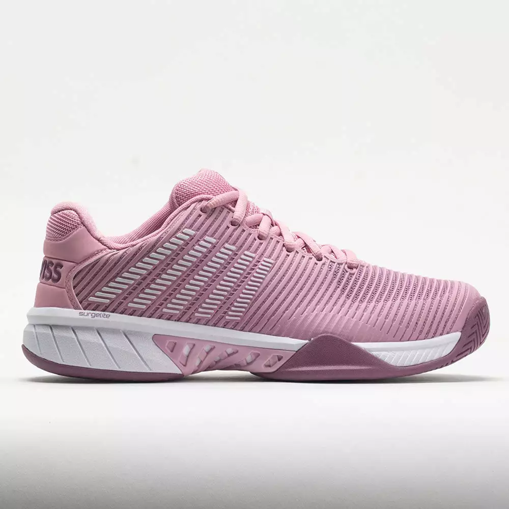 K-Swiss Hypercourt Express 2 Women's Cameo Pink/Grape Nectar/Orchid 1 K-Swiss Hypercourt Express 2 Women's Cameo Pink/Grape Nectar/Orchid