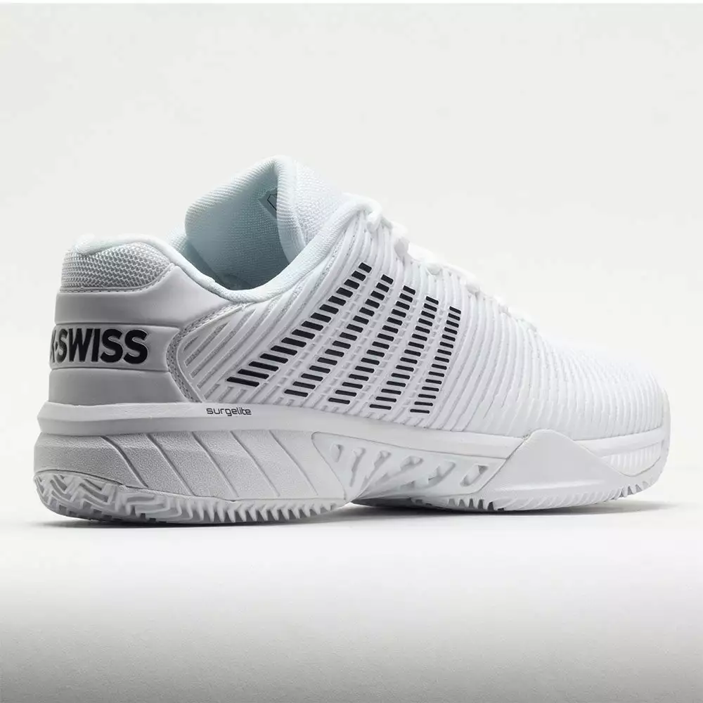 K-Swiss Hypercourt Express 2 Clay Men's White/Black 6 K-Swiss Hypercourt Express 2 Clay Men's White/Black - Image 6