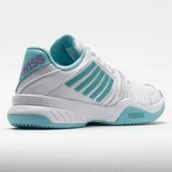 K-Swiss Court Express Women's White/Angel Blue/Sheer Lilac -K-Swiss Sotre 116923 6