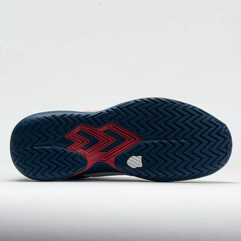 K-Swiss Ultrashot Team Men's Blanc De Blanc/Blue Opal/Lollipop 5 K-Swiss Ultrashot Team Men's Blanc De Blanc/Blue Opal/Lollipop - Image 5