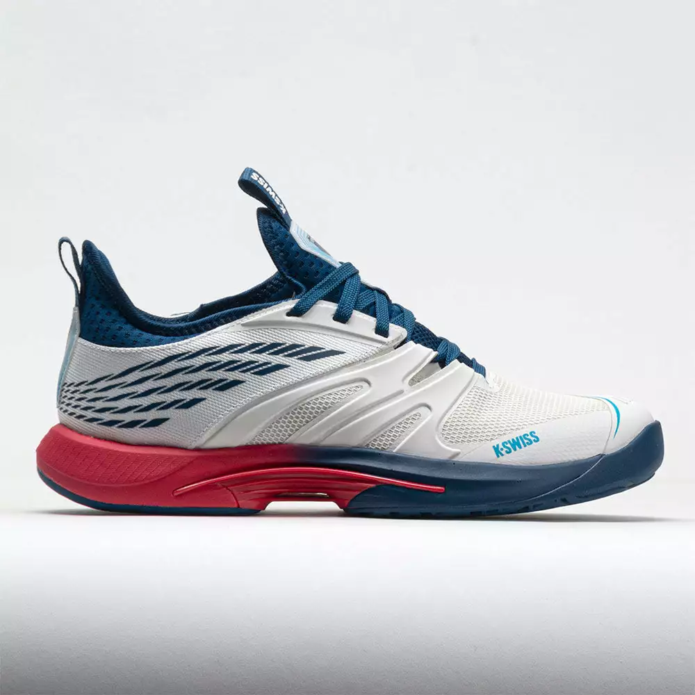 K-Swiss Speedtrac Men's Blanc De Blanc/Blue Opal/Lollipop 1 K-Swiss Speedtrac Men's Blanc De Blanc/Blue Opal/Lollipop