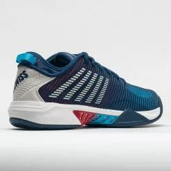 K-Swiss Hypercourt Supreme Men's Blue Opal/Blanc De Blanc/Lollipop -K-Swiss Sotre 117123 6