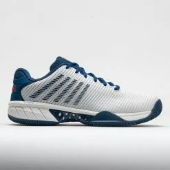 K-Swiss Hypercourt Express 2 Clay Men's Blanc De Blanc/Blue Opal/Lolli