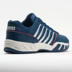 K-Swiss Bigshot Light 4 Men's Blue Opal/Blanc De Blanc/Lollipop -K-Swiss Sotre 117131 6