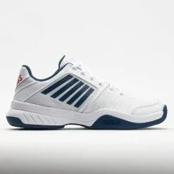 K-Swiss Court Express Men's White/Blue Opal/Lollipop