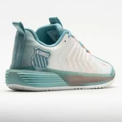 K-Swiss Ultrashot 3 Women's Blanc De Blanc/Mile Blue/Desert Flower -K-Swiss Sotre 117133 6