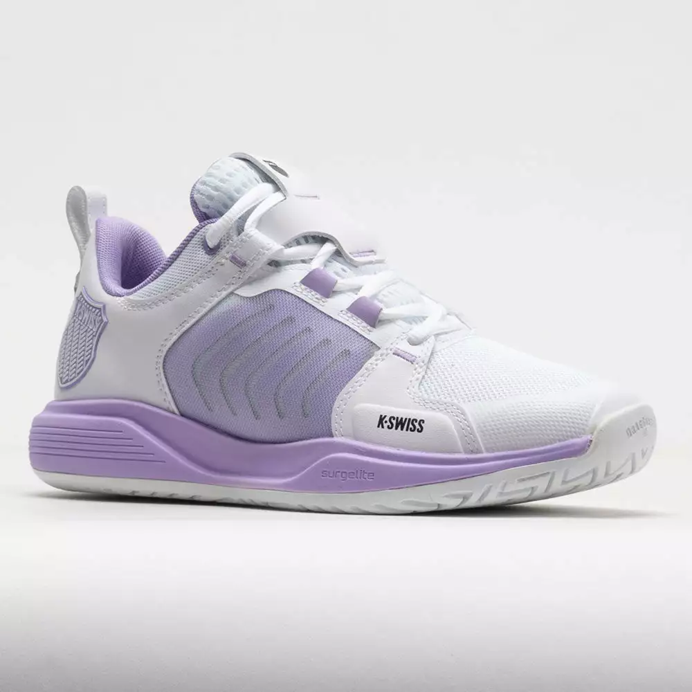 K-Swiss Ultrashot Team Women's White/Purple Rose/Moonless Night 5 K-Swiss Ultrashot Team Women's White/Purple Rose/Moonless Night - Image 5
